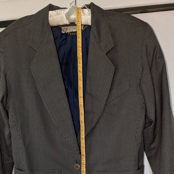 Vintage Gucci Houndstooth Blazer - Picture 1 of 6